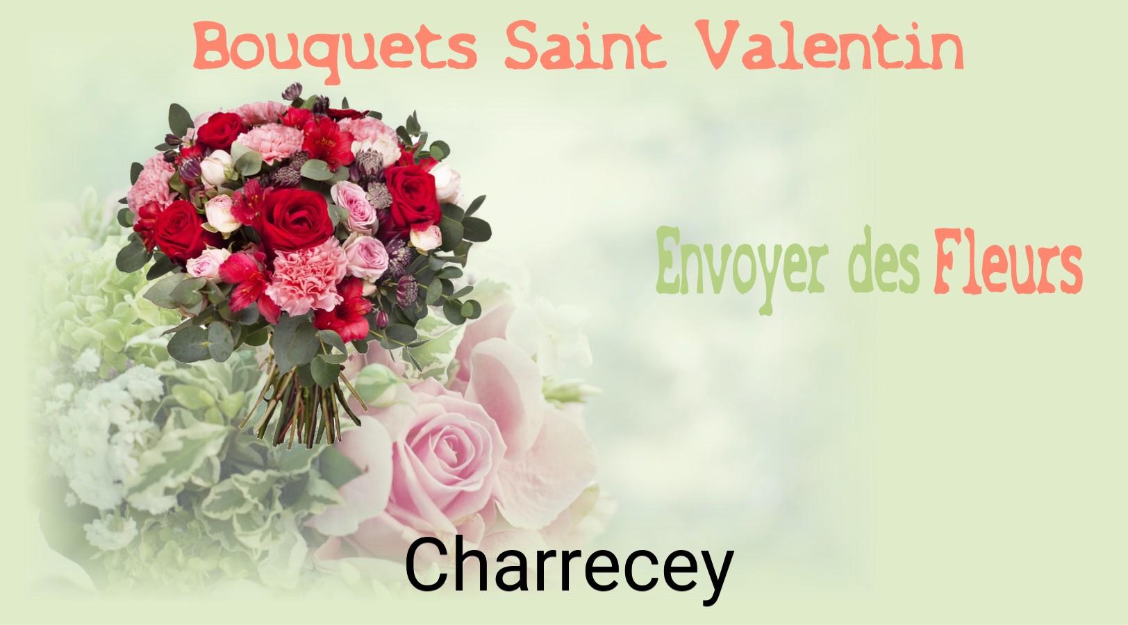 Roses de Saint-Valentin livrées à Charrecey